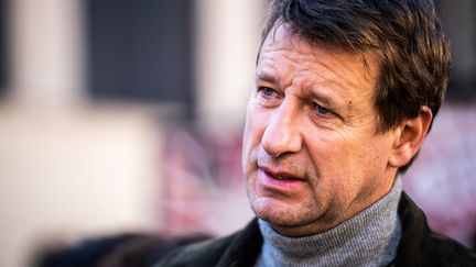 Yannick Jadot, candidat écologiste à la présidentielle, à Paris, le 16 octobre 2021. (XOSE BOUZAS / HANS LUCAS / AFP)