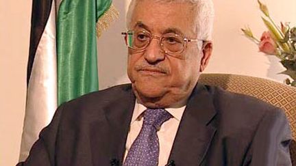 Mahmoud Abbas sur France 2 le 16 décembre 2007 (© France 2)