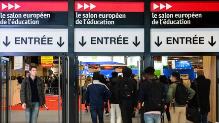 Le salon de l'Education se tient au parc des Expositions de la porte de Versailles, à Paris, du 17 au 19 novembre. (MAXPPP)