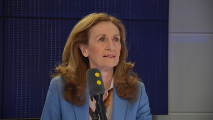 &nbsp;Nicole Belloubet, Garde des Sceaux, ministre de la Justice. (JEAN-CHRISTOPHE BOURDILLAT / RADIO FRANCE)