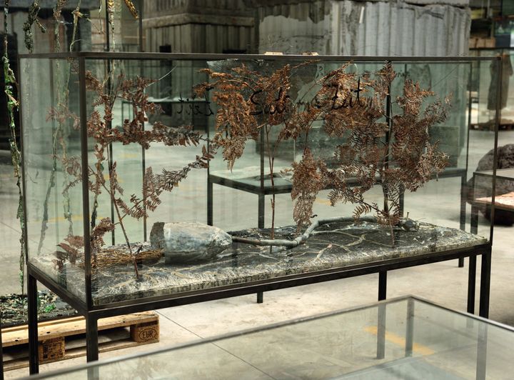 Anselm Kiefer, "Saturn - Zeit" (Temps de Saturne), 2015, Collection particulière
 (photo Georges Poncet)