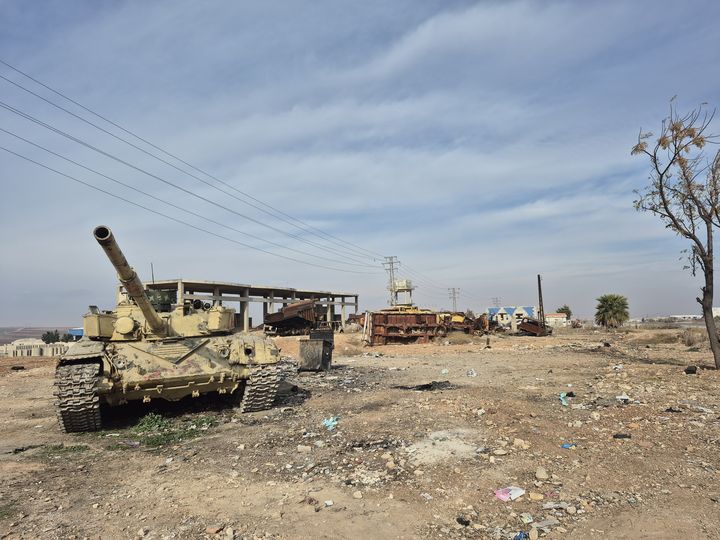 De Damas à Alep, un paysage de désolation, ravagé par des années de guerre. (MARIE-PIERRE VEROT / RADIO FRANCE)