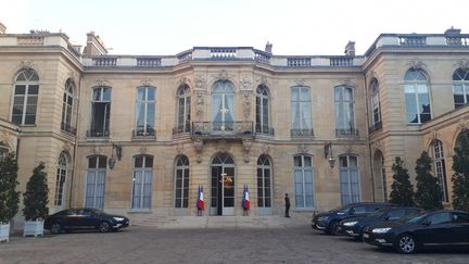 L'Hôtel de Matignon à Paris, résidence du Premier ministre (THIBAULT LEFÈVRE / RADIO FRANCE)