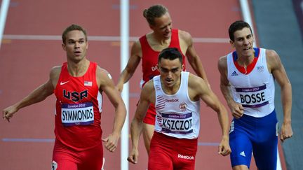 Pierre-Ambroise Bosse prend la 4e place de sa série (GABRIEL BOUYS / AFP)