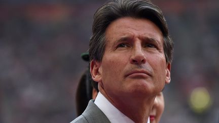 Le nouveau président de l'IAAF, Sebastian Coe (WANG ZHAO / AFP)