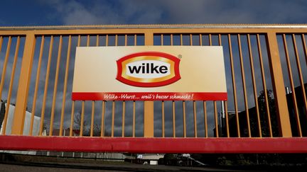 La justice allemande tente d'obtenir de la société Wilke, qui vend des produits carnés en gros, sa liste de points de vente. (FRIEDEMANN VOGEL / EPA)