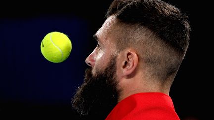 Eliminé de l'Open d'Australie dès le premier tour, Benoît Paire avait encore des comptes à régler (PAUL CROCK / AFP)