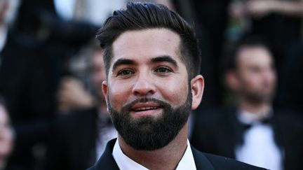 Singer Kendji Girac at the 75th edition of the Cannes Film Festival, May 19, 2022. (LOIC VENANCE / AFP)