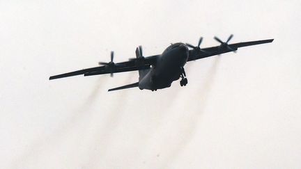 Un avion militaire russe près de l'Ukraine, le 27 février 2022. (STRINGER / AFP)