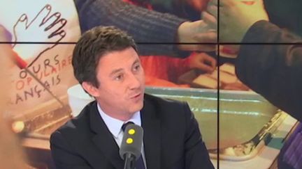 Benjamin Griveaux,&nbsp;porte-parole du gouvernement, invité de franceinfo le 12 septembre 2018. (RADIO FRANCE / FRANCE INFO)