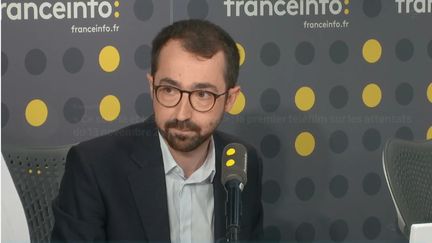 Antoine Boiley, invité de l'info médias mercredi 26 juin.&nbsp; (FRANCEINFO / RADIO FRANCE)