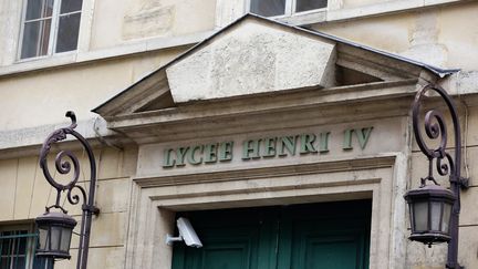 La façade du lycée Henri IV à Paris.. (MAXPPP)