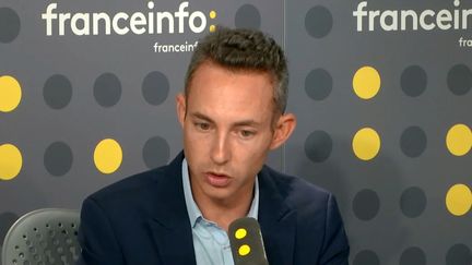 Ian Brossat,&nbsp;adjoint communiste au logement de la Ville de Paris et chef de file du PCF aux élections européennes. (FRANCEINFO / RADIOFRANCE)