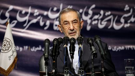 Ali Akbar Vélayati,&nbsp;conseiller du guide suprême iranien, à Téhéran, la capitale iranienne, le 14 novembre 2018. (ROUZBEH FOULADI / NURPHOTO / AFP)