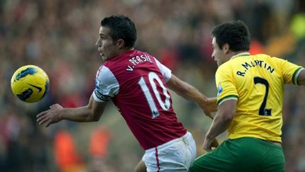 Robin Van Persie (Arsenal) (ADRIAN DENNIS / AFP)