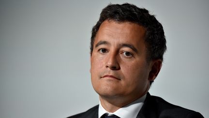 Le ministre de l'Action et des comptes publics, Gérald Darmanin, le 30 août 2017 à Jouy-en-Josas (Yvelines).&nbsp; (ERIC PIERMONT / AFP)