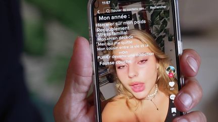 Plusieurs familles assignent TikTok en justice. Elles accusent le réseau social d'avoir favorisé, avec son algorithme, des contenus qui auraient poussé des adolescents au suicide. (France 2)