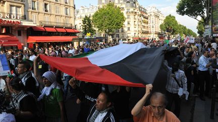 &nbsp; (Très strictement encadrée, la manifestation s'est déroulée dans le calme. © RF Nathanaël Charbonnier)