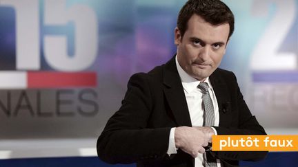 Florian Philippot, vice-président du FN. (AFP)