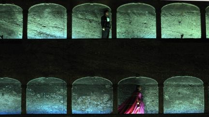  (La pièce "Roméo et Juliette" interprétée au festival de Salzbourg en 2008 © Maxppp)