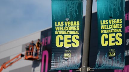 Le salon mondial de l'&eacute;lectronique, le CES, ouvre ses portes le 6 janvier 2015 &agrave; Las Vegas (Nevada, Etats-Unis).&nbsp; (BRITTA PEDERSEN / DPA)