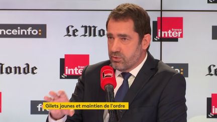 Christophe Castaner le 10 février 2019. (FRANCEINFO / RADIOFRANCE)