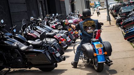 Le constructeur américain Harley-Davidson veut délocaliser une partie de sa production (DREW ANGERER / GETTY IMAGES NORTH AMERICA)