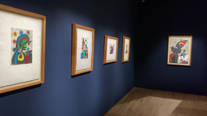 Première exposition temporaire : "Miró, Hommage à Gaudí. L’espace et la couleur". Du 15 avril au 4 juin 2023 (France 3 Midi-Pyrénées)