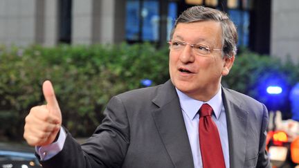 Le pr&eacute;sident de la Commission europ&eacute;enne, Jos&eacute; Manuel Barroso, le 22 novembre 2012 &agrave; Bruxelles (Belgique). (GEORGES GOBET / AFP)