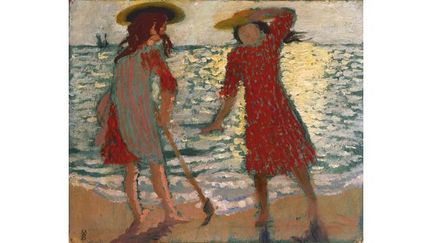 Maurice Denis, A la Plage (deux filles en contre-jour), 1892.
 (Private Collection, Germany - 2012 Artists Rights Society (ARS), New York / ADAGP, Paris)