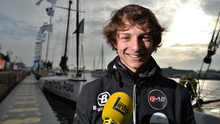 &nbsp; (Paul Hignard, le plus jeune concurrent de la Route du Rhum © Radio France)