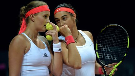 Caroline Garcia et Kristina Mladenovic