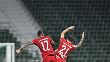 Le Werder Brême reçoit le Bayern Munich dans un stade vide ce 16 juin 2020 (MARTIN MEISSNER / DPA)