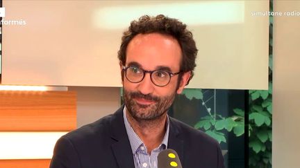 Jonathan Bouchet-Peterson, journaliste à Libération, sur franceinfo le 12 juin 2018. (FRANCEINFO / RADIOFRANCE)