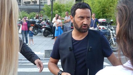 L'animateur Cyril Hanouna le 1 septembre 2014 à Paris.&nbsp; (SOPHIE BENARD / CITIZENSIDE)