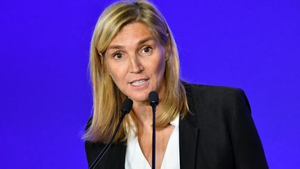 Agnès Evren, November 18, 2019, in Paris. (DANIEL PIER / NURPHOTO)