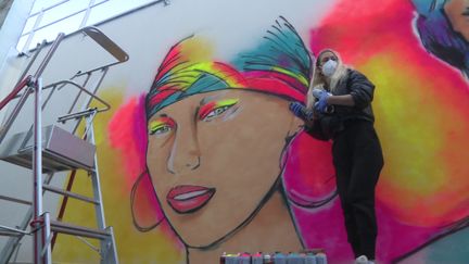 Juliette, graffeuse