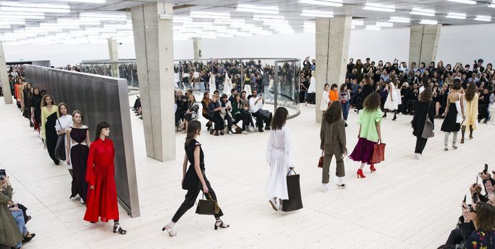 Défilé Céline, Prêt-à-Porter Printemps-Eté 2016.
 (ETIENNE LAURENT/EPA/Newscom/MaxPPP)