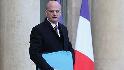 Jean-Michel Blanquer, le 19 décembre 2018 au palais de l'Elysée. (LUDOVIC MARIN / AFP)