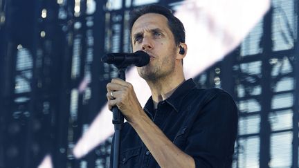 Grand Corps Malade during the 2024 edition of the Francofolies de La Rochelle. (SADAKA EDMOND / SIPA)