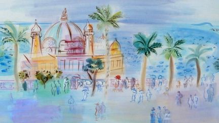 Raoul Dufy, Le casino de la jetée-promenade à Nice, 1946
 (ADAGP, Paris 2017)