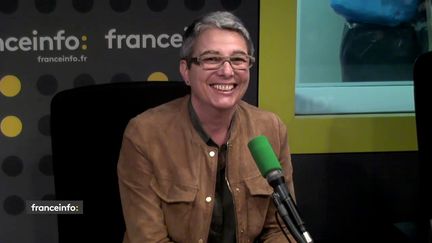 Véronique Lecharpy,&nbsp;scénariste de "Maman a tort", adaptation en série du roman de Michel Bussi. (FRANCEINFO / RADIOFRANCE)