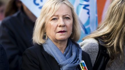 Frédérique Rolet, secrétaire générale de la Snes-FSU, en mars 2019. (VINCENT ISORE / MAXPPP)