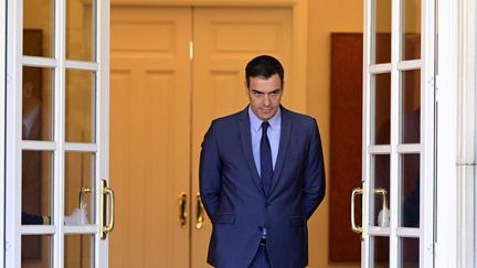 Spanish Prime Minister Pedro Sanchez in Madrid (Spain), February 1, 2023. (JAVIER SORIANO / AFP)