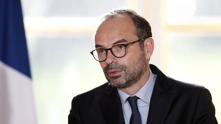 Le Premier ministre Edouard Philippe, le 3 janvier 2018, à Paris, lors du premier conseil des ministres de l'année. (BENOIT TESSIER / POOL)