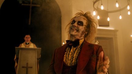 Michael Keaton dans le rôle de Beetlejuice dans 