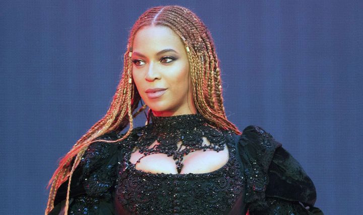 Beyoncé sur scène à Wembley (Londres) le 3 juillet 2016
 (Daniela Vesco/AP/SIPA)