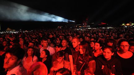 Le public des Eurockéennes de Belfort, le jour d'ouverture du festival en juillet 2013
 (POL EMILE/SIPA)