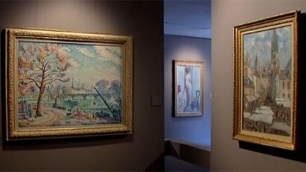 Expo Nahmad : une salle du musée Paul Valéry de Sète.
 (France 3 / Culturebox)