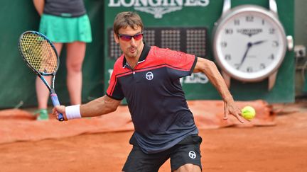 Tommy Robredo lors de sa dernière participation à Roland-Garros le 31 mai 2017. (JON BROMLEY / PRO SPORTS IMAGES LTD)